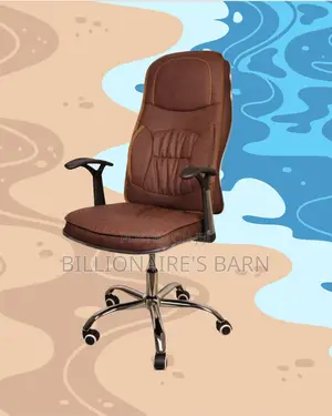 Ergonomic Executive Leather Chair (Breathable) — Price Drop Today