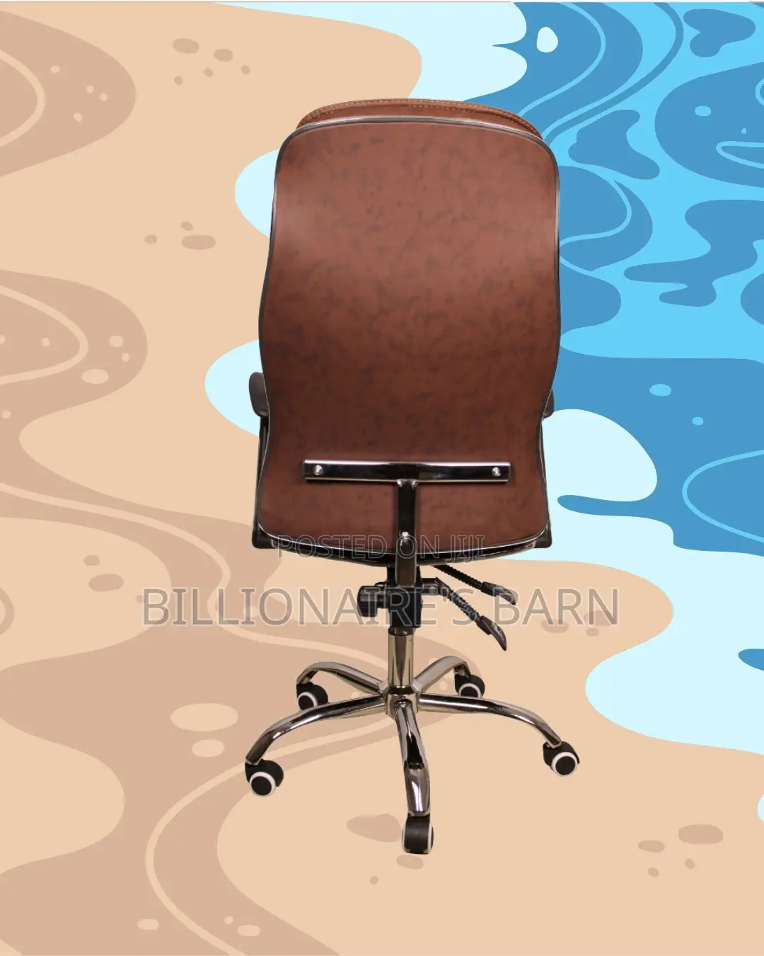 Ergonomic Executive Leather Chair (Breathable) — Price Drop Today