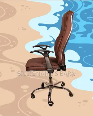 Ergonomic Executive Leather Chair (Breathable) — Price Drop Today
