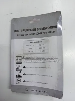 Multi Purpose Screwdriver 6 in 1