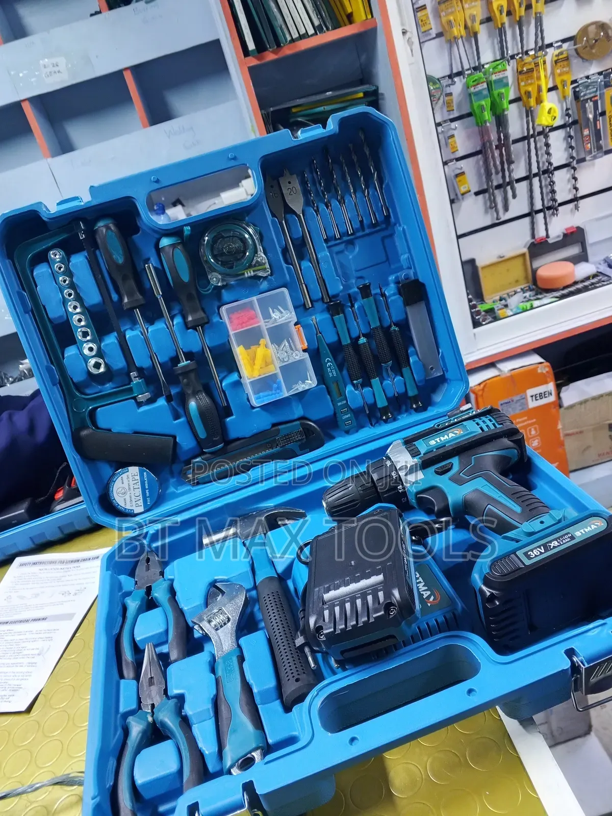 36v Btmax Cordless Drill