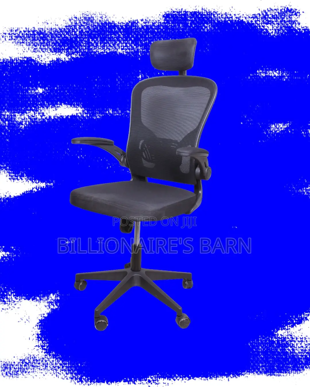 Pro-grade Grey Ergonomic Office Chair — Easy To Clean
