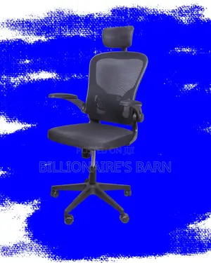 Pro-grade Grey Ergonomic Office Chair — Easy To Clean