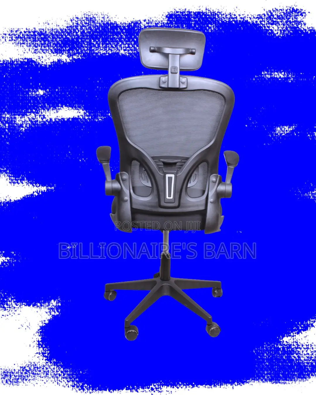 Pro-grade Grey Ergonomic Office Chair — Easy To Clean