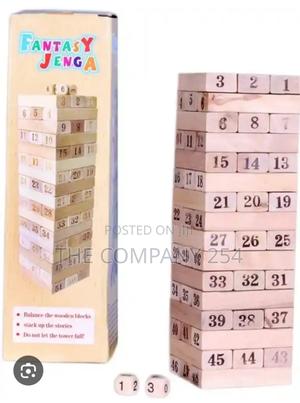 Toy Building Jenga Block 48 Pieces - main view