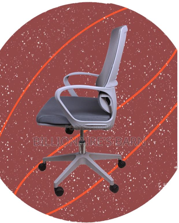 Grey Ergonomic Mesh Office Chair (High-Back) — Moving Fast