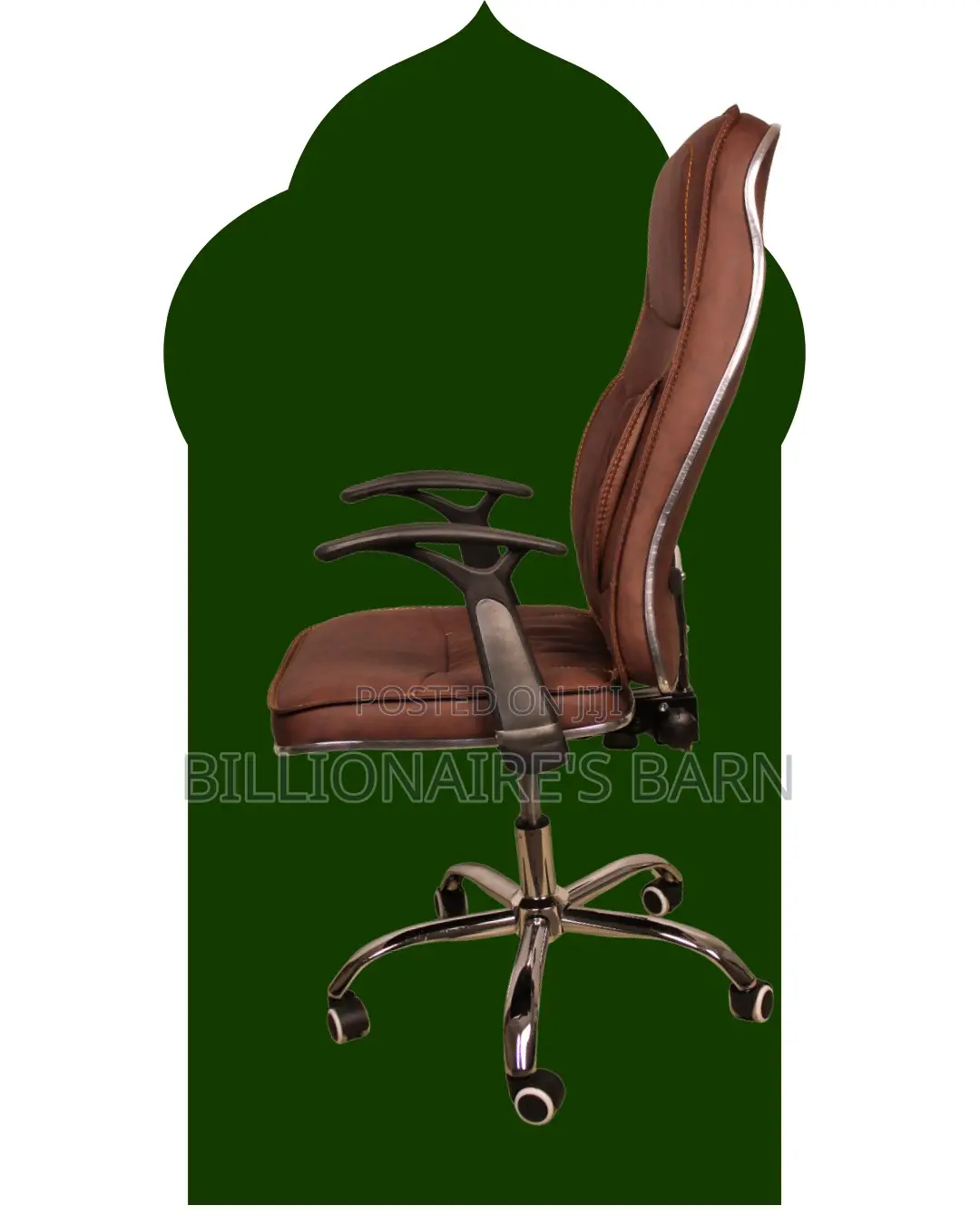Ergonomic Executive Leather Chair (Executive) — Only a Few Left