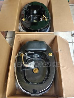 Oval Gold Spa Bowl - main view