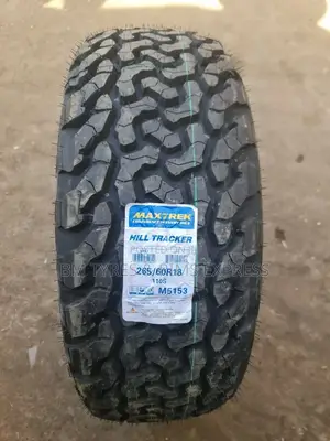 265 /60 R18 Maxtrek Tyres (All Terrrain) Hill Tracker.