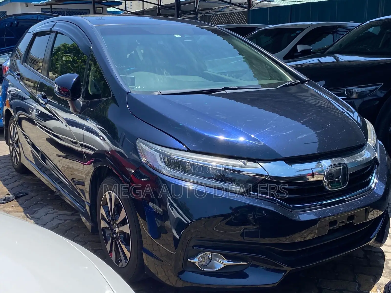 Honda Fit Shuttle 2018 Blue