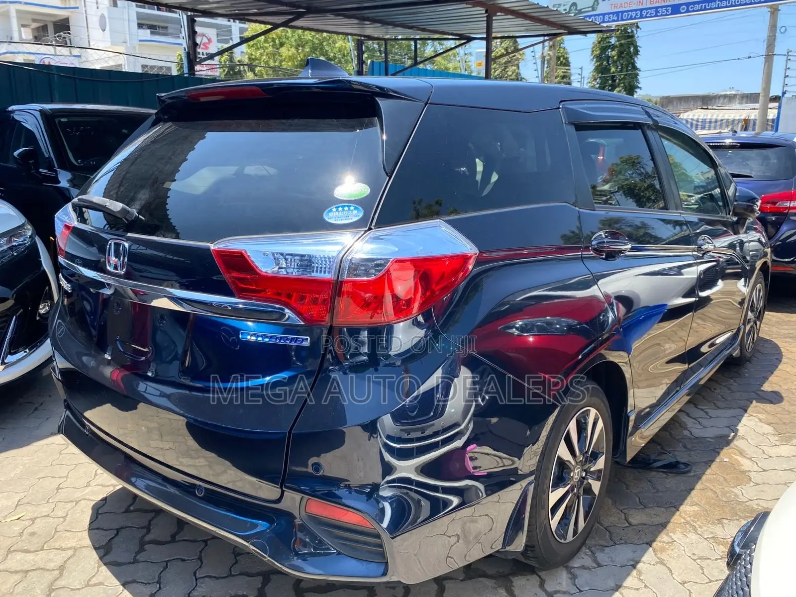 Honda Fit Shuttle 2018 Blue