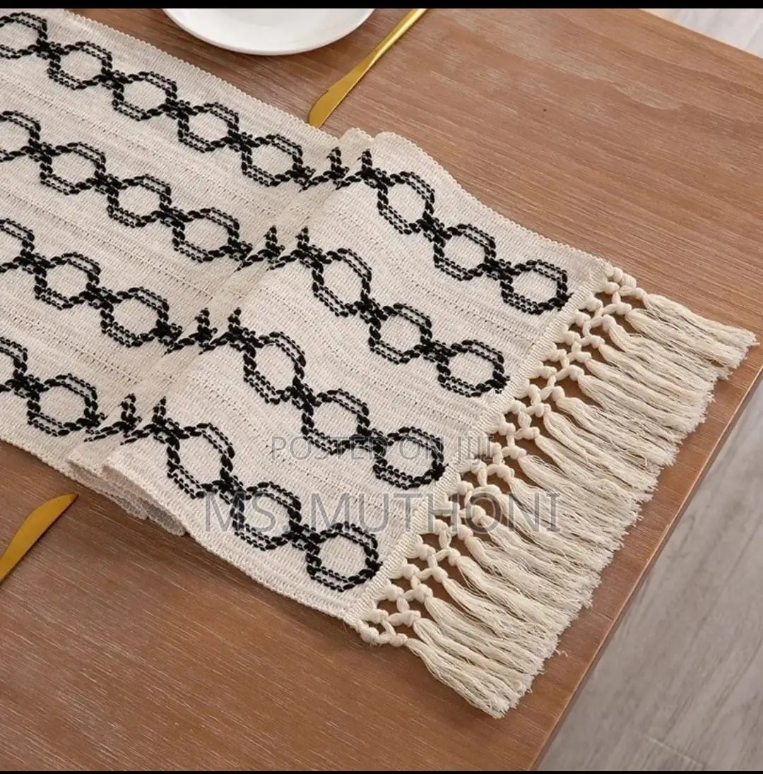 35cms by 240cms High Quality Wider Boho Woven Table Runner/Bed Runner