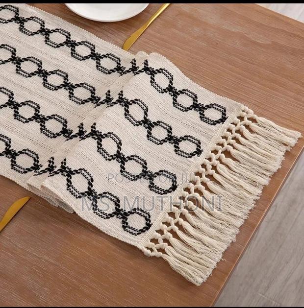 35cms by 240cms High Quality Wider Boho Woven Table Runner/Bed Runner - thumbnail 5