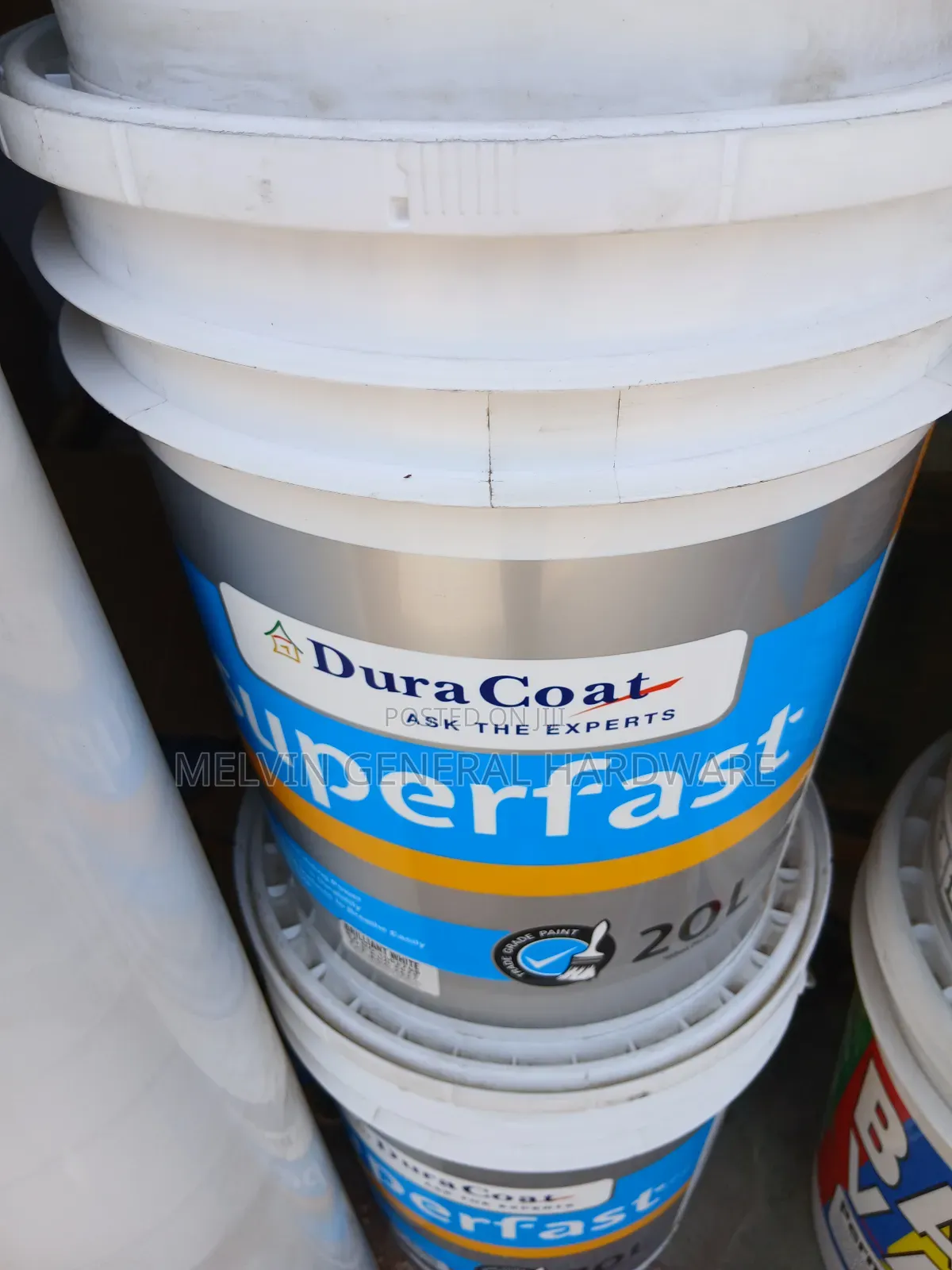 Duracoat Superfast Brilliant White Paint 20ltres