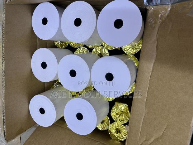 Bpa-Free 79mm X 80mm Pos Thermal Roll – Sharp Print - main view