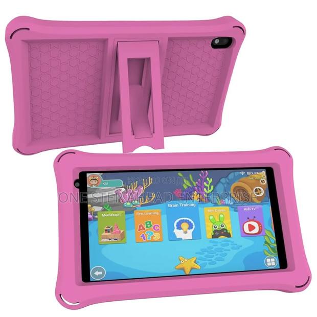 New Design Tab for Kids With a Silicon Cover and a Support - main view