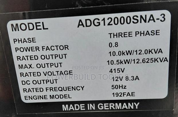 Maybach 12kva Silent Diesel Generator Automatic - thumbnail 4