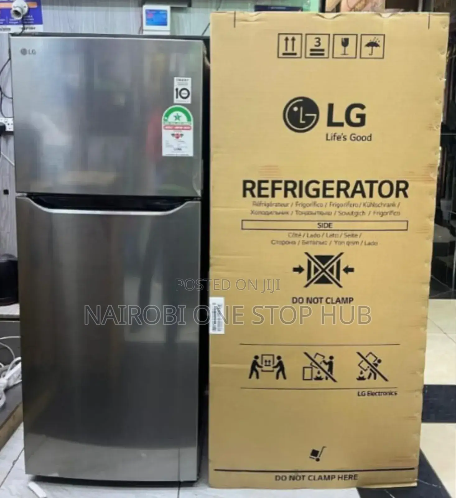 234 Litres Lg No Frost Double Door Refrigerator