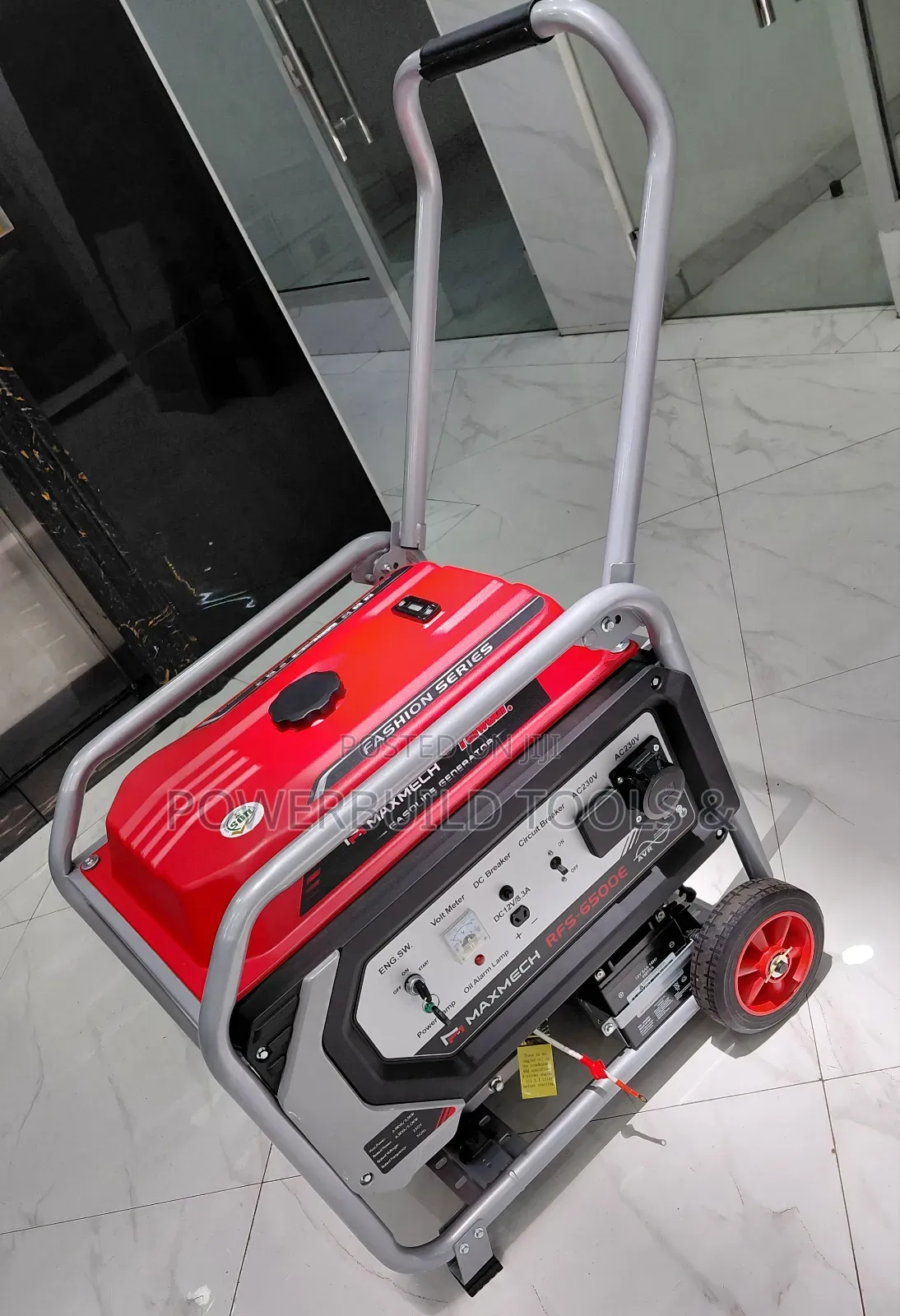 7kva Maxmech Keystart Rfs 6500e Fashion Series Portable Generator