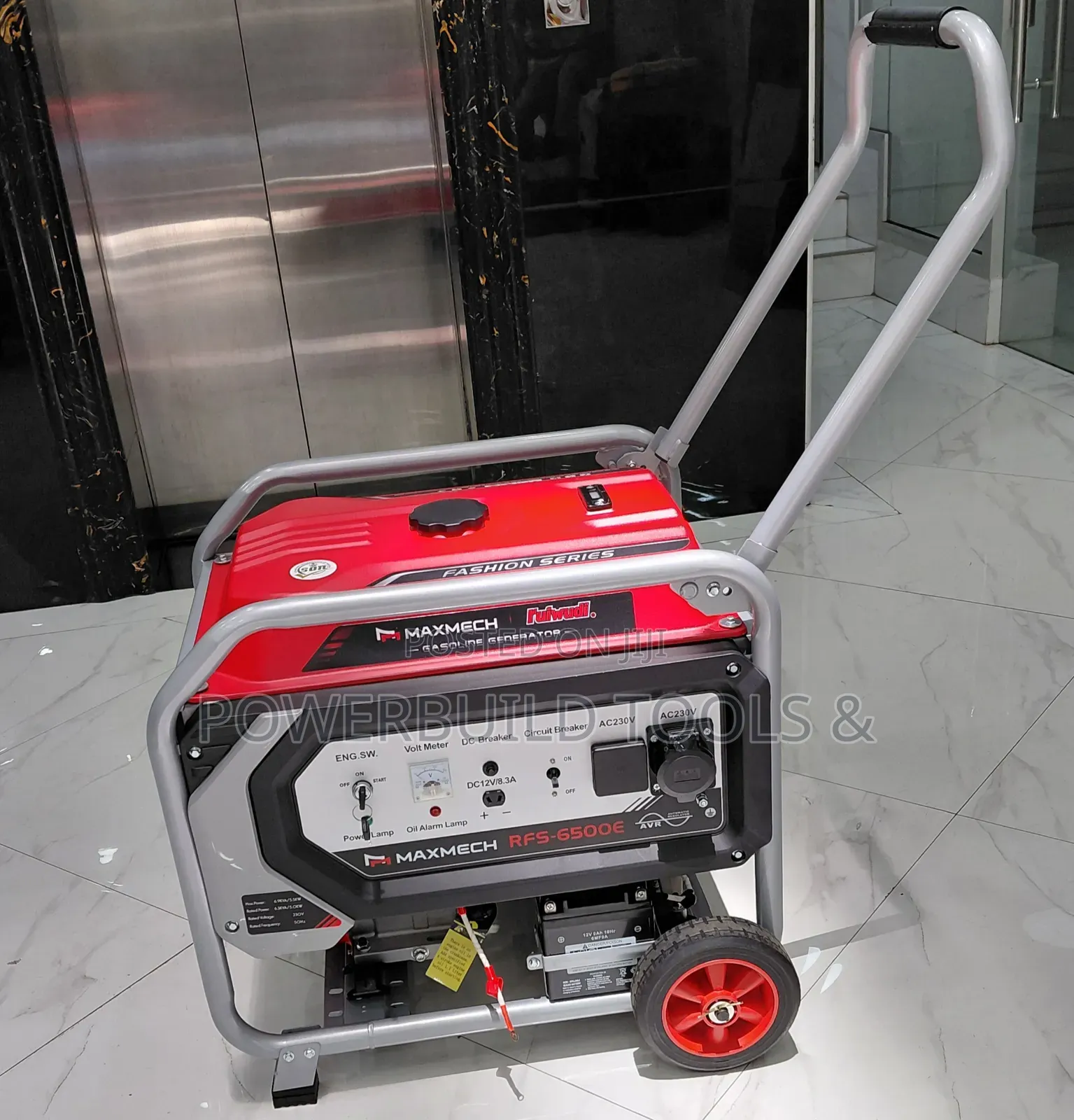 7kva Maxmech Keystart Rfs 6500e Fashion Series Portable Generator