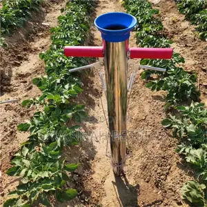 Long-Handle Bulb Transplanter or Vegetable Seedling Planter
