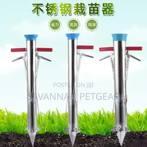 Long-Handle Bulb Transplanter or Vegetable Seedling Planter