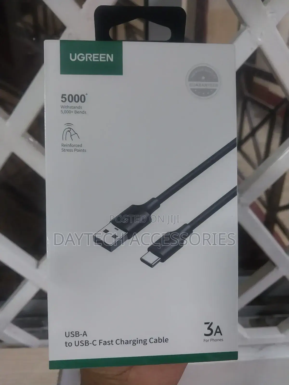 Ugreen Usb-a to Usb-C Fast Charging Cable 3a Max Black