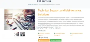 Technical Support and Maintenance Solutions