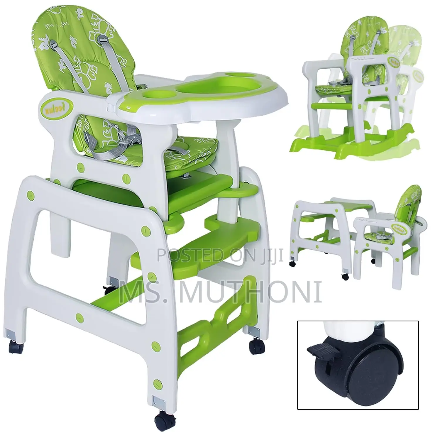 Baby Dining Chair Multifunctional Portable Folding Safety Eating Seat