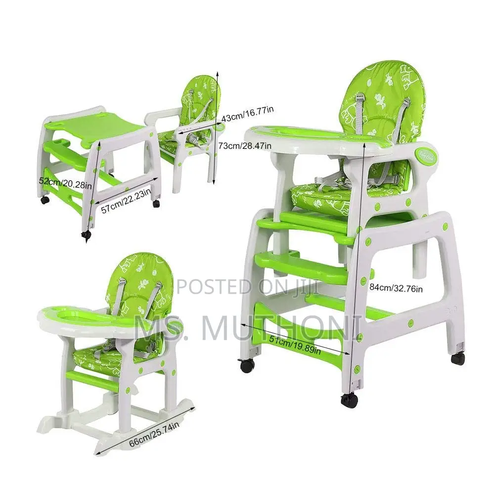 Baby Dining Chair Multifunctional Portable Folding Safety Eating Seat