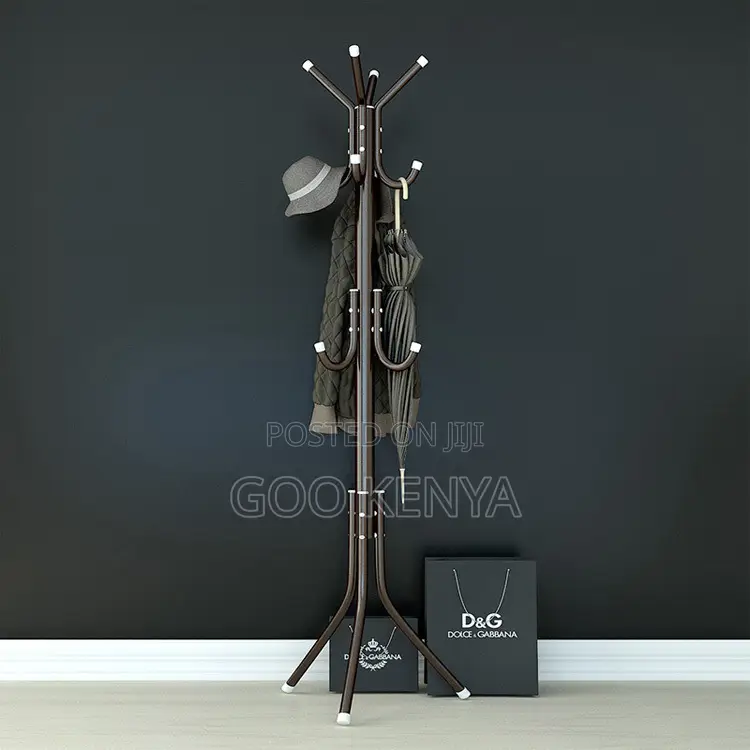 Home/Office Coat Hanger; Multi-Purpose Steel Coat Hook Rack