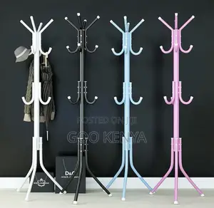 Home/Office Coat Hanger; Multi-Purpose Steel Coat Hook Rack