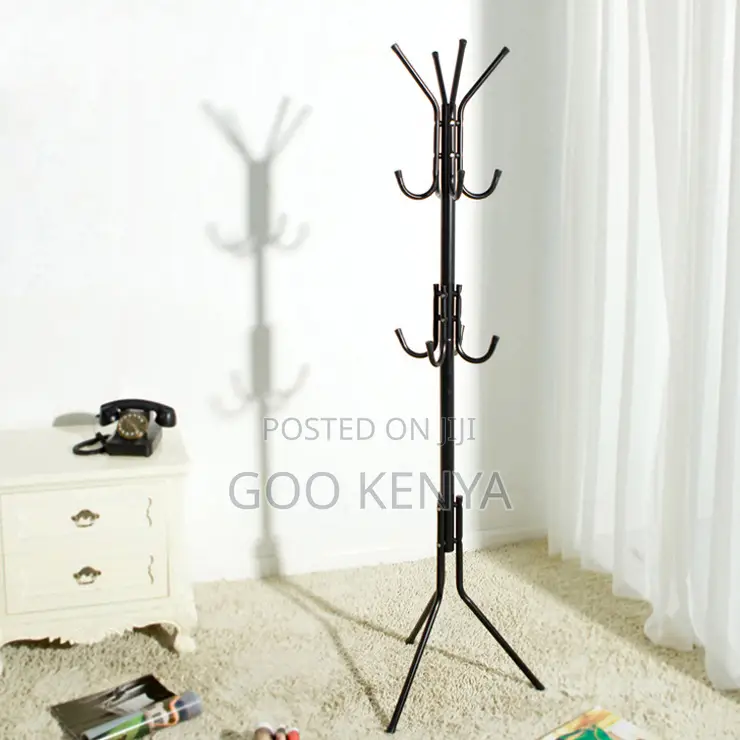 Home/Office Coat Hanger; Multi-Purpose Steel Coat Hook Rack