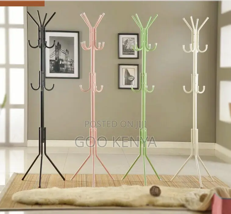 Home/Office Coat Hanger; Multi-Purpose Steel Coat Hook Rack