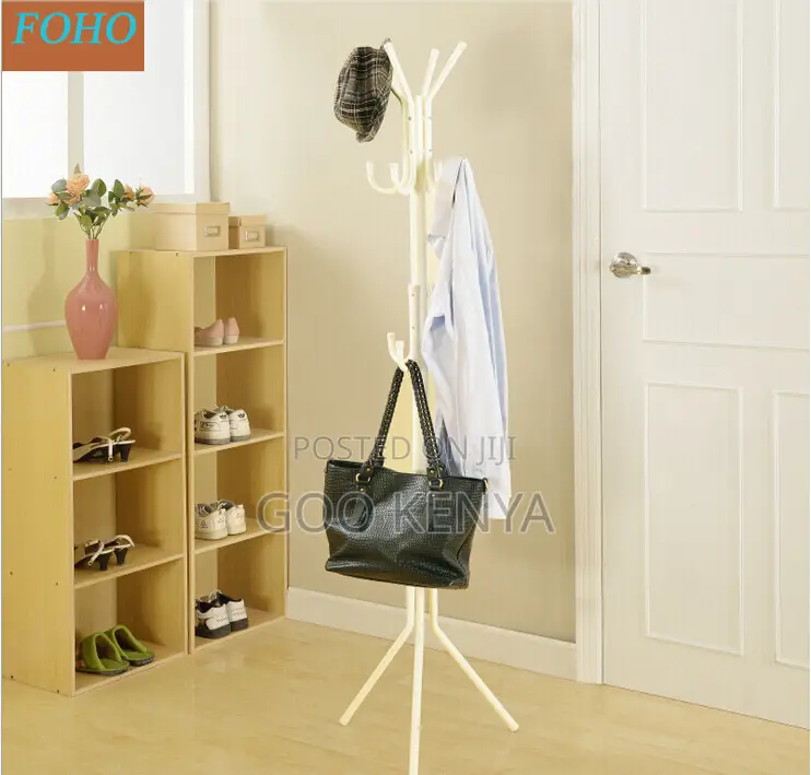 Home/Office Coat Hanger; Multi-Purpose Steel Coat Hook Rack