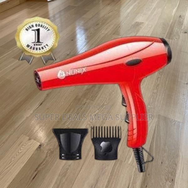 Nunix Hd01 Red Blow Dryer– Lightweight Durable With 2 Heat Levels