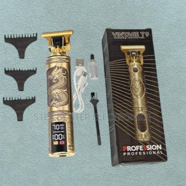 Vintaget9 Dragon Cordless Electric Hair Clipper Beard Trimmer With Led