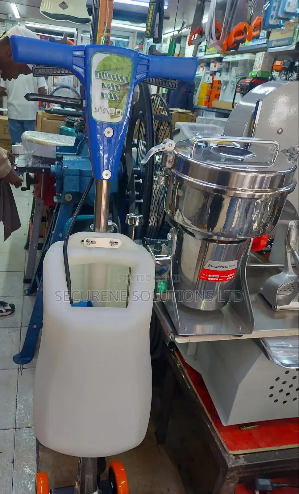 Multi-Functional Floor Polisher and Scrubber