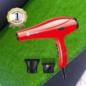 Nunix Hd01 Red Hair Dryer – Perfect Blowout Tool for All Hair