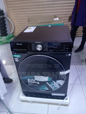 Hisense Full Automatic Front Load 12kg and 8kg Dryer Washing Machine