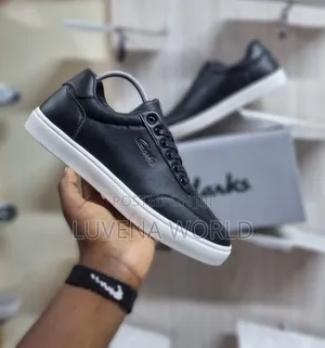 Grey Black Casual Clarks