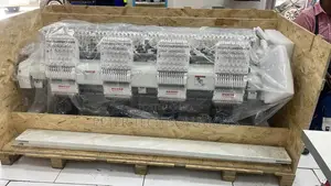 4 Head Embroidery 12 Needles Machine Available