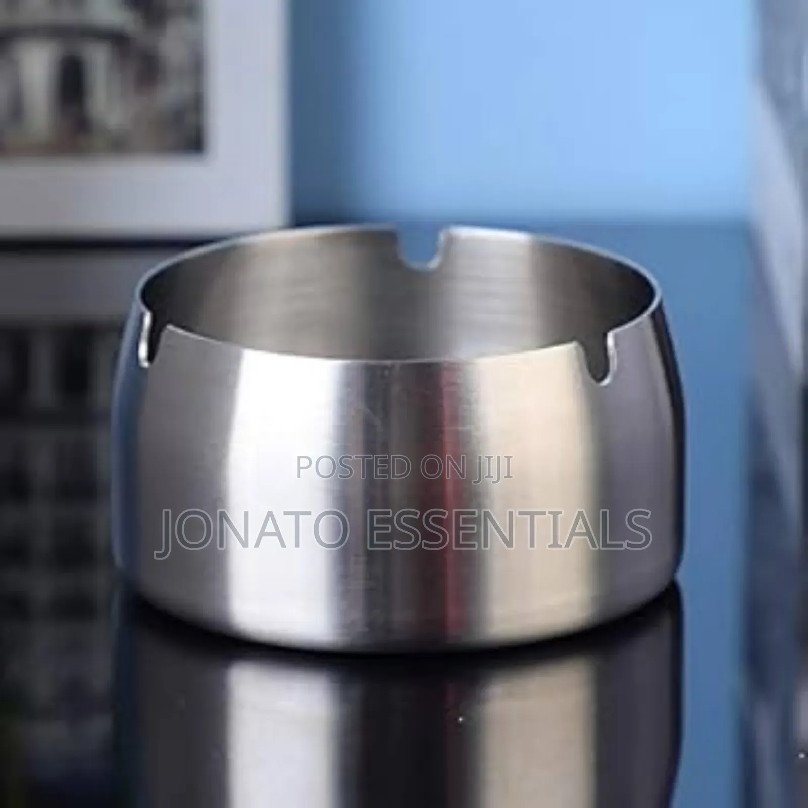 Stainless Steel Ashtray for Home Office Bar