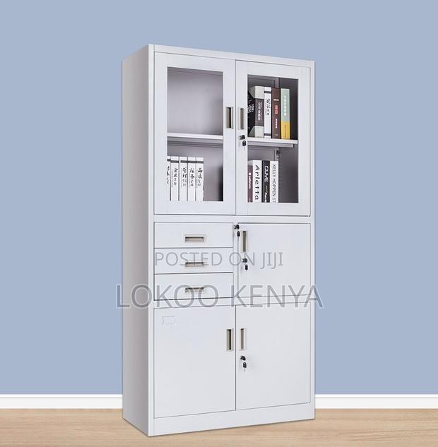 Office Cabinet : Lockable Office Cabinet With Safe - thumbnail 3