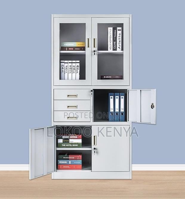 Office Cabinet : Lockable Office Cabinet With Safe - thumbnail 4
