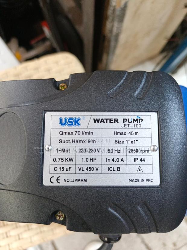 Usk 1.0hp Surface Water Pump 1hp Jet-100 - thumbnail 2