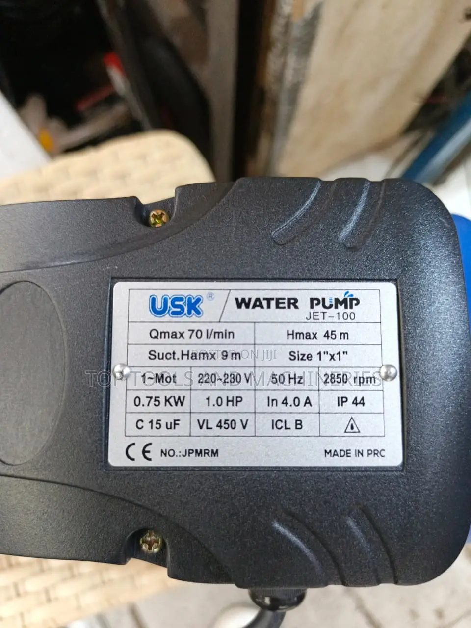Usk 1.0hp Surface Water Pump 1hp Jet-100