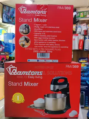 *Ramtons Stand Mixer 4.3litres 5-Speed+Turbo