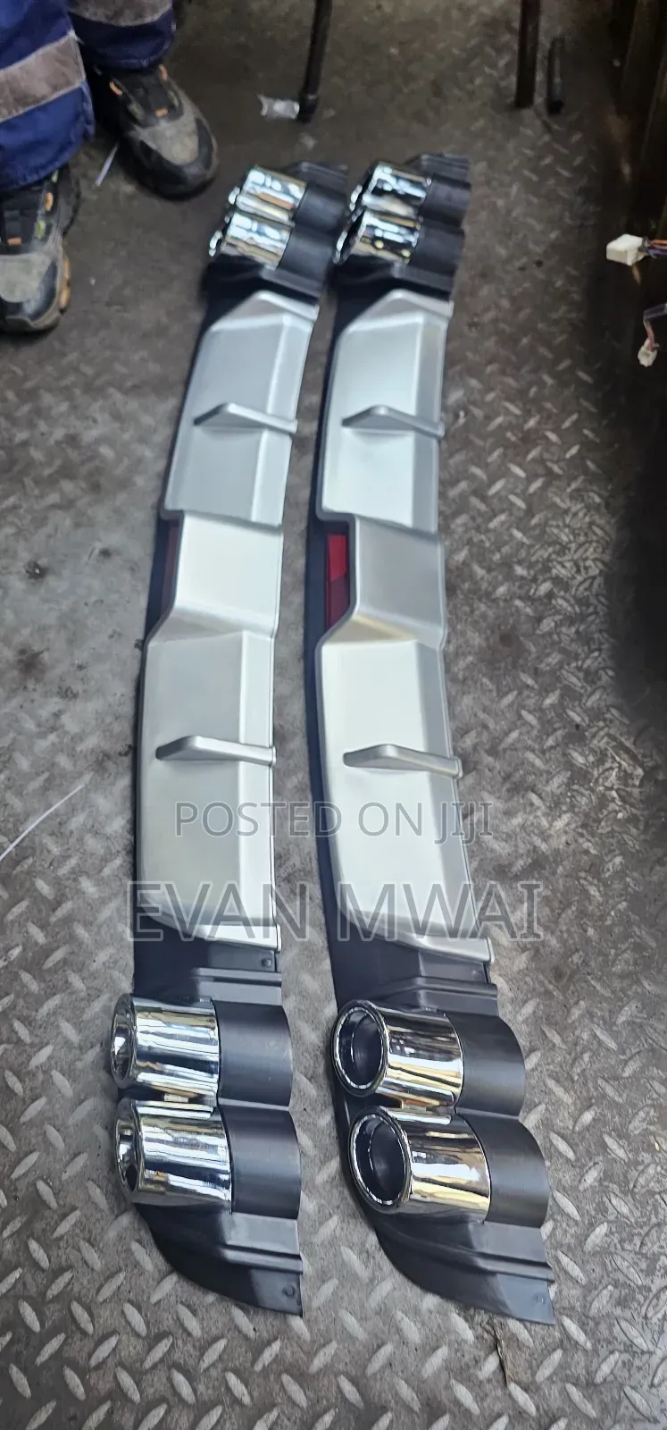 Toyota Fielder Rear Bumper Kit/Diffuser