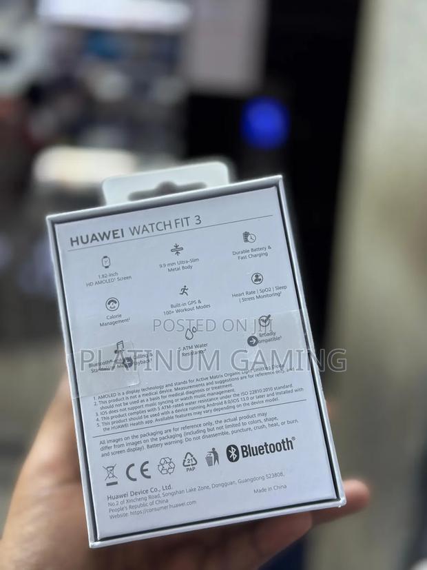 Green Huawei Watch Fit 3 - thumbnail 3